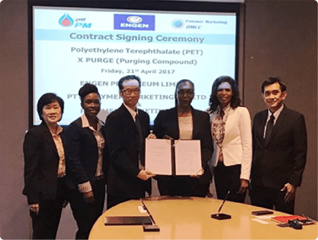 MOU Signing Ceremony between GCM and Veechem Global Fzco for Distributorship of X PURGE Purging Compound